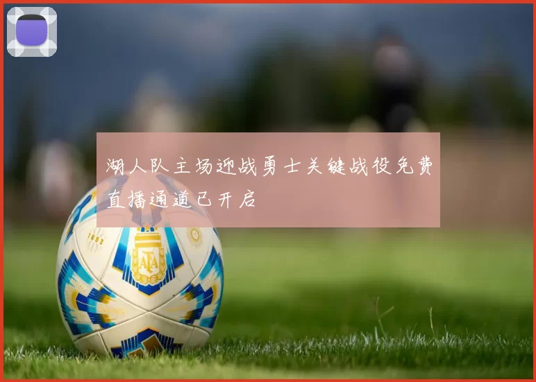 湖人队主场迎战勇士关键战役免费直播通道已开启