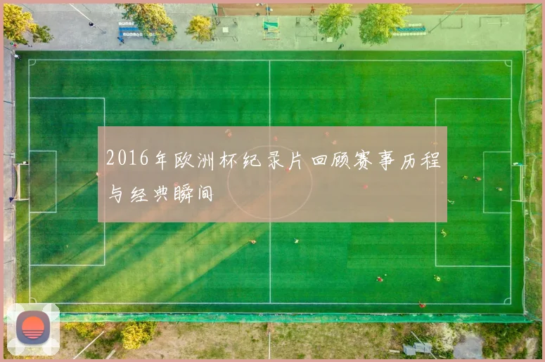 2016年欧洲杯纪录片回顾赛事历程与经典瞬间