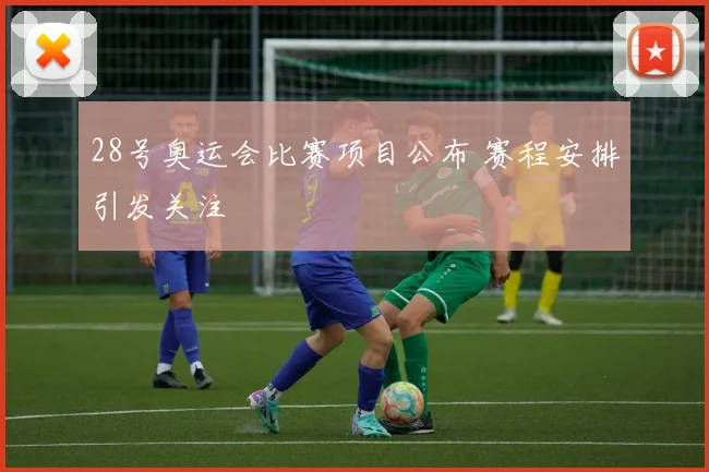 28号奥运会比赛项目公布 赛程安排引发关注